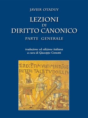 cover image of Lezioni di diritto canonico